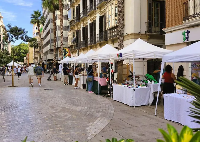 Apartmán Soho Urban - Oasis Tranquilo En El Centro, Terraza, 10 Min A Playa Màlaga